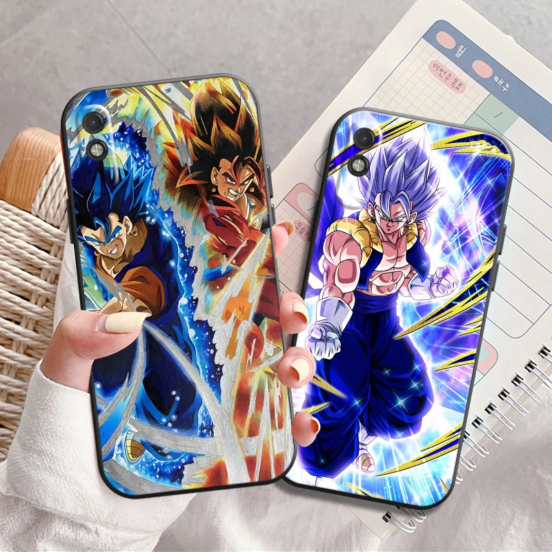 

Japanese Anime Dragon Ball Phone Case For Xiaomi Redmi 7 7A 8 8A 9 9i 9AT 9T 9A 9C Note 7 8 2021 8T 8 Pro Black Coque Funda