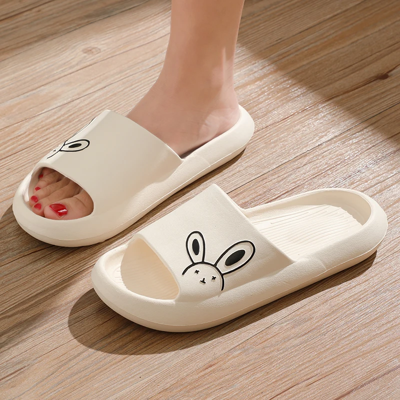 Summer Comfortable Platform Slippers Women Light EVA Slides Female Home Slippers Leisure Flip Flops Ladies Bathroom Slides