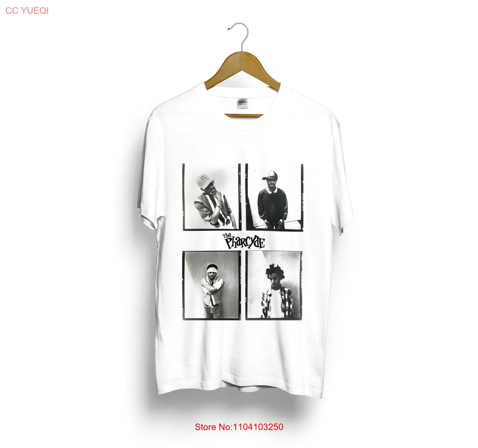 Белая футболка GROUP The Pharcyde HIP HOP размер S-2XL