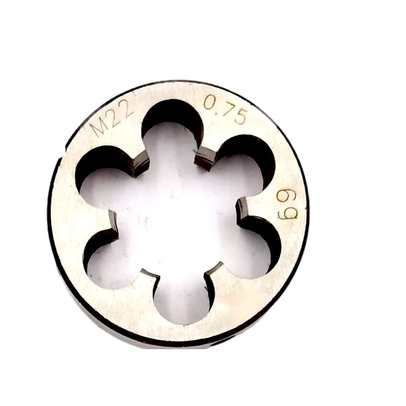 YRFL HSS 1 шт. Метрическая резьба правая левая круглая штамповка M21 M22 M23 X2 x 75x1 5X1 25x0 75x0 5