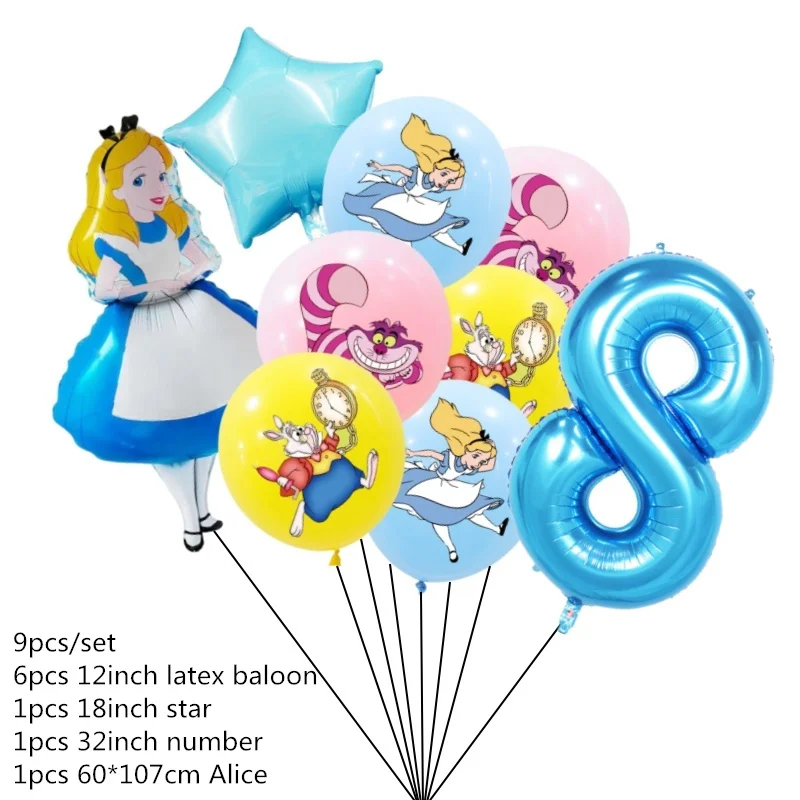 

Набор воздушных шаров "Алиса в Стране Чудес" Disney 32 дюйма