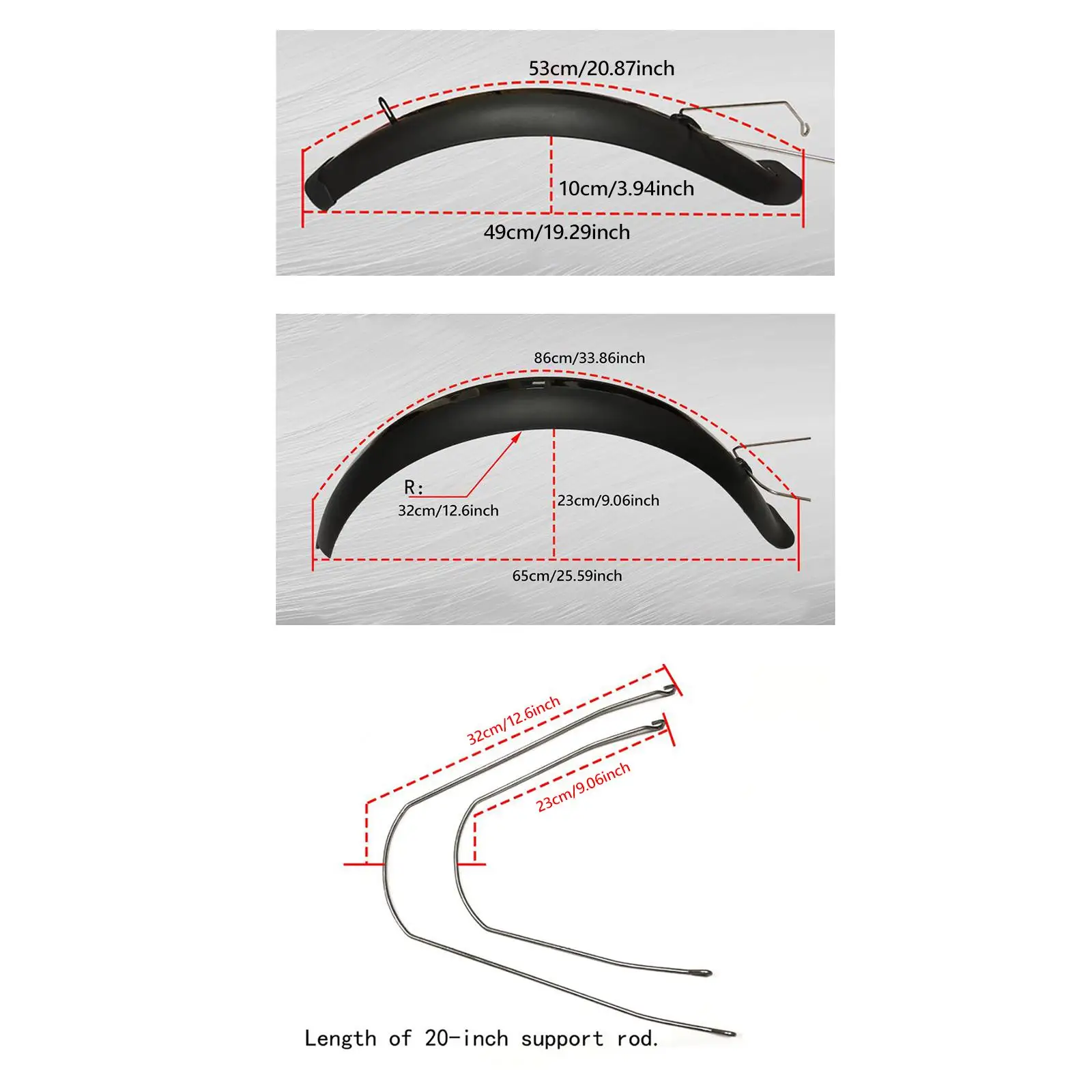 Брызговики для горного велосипеда