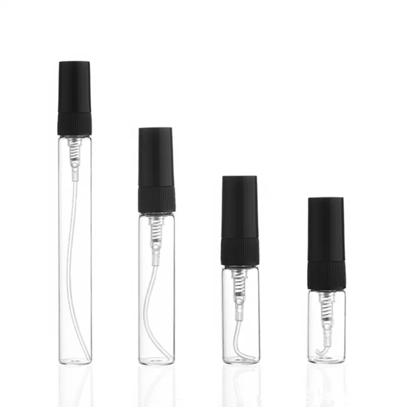 

2000pcs/lot Empty 2ml 3ml 5ml 10ml small glass spray bottle vial mini sample perfume sprayer bottle on promotion