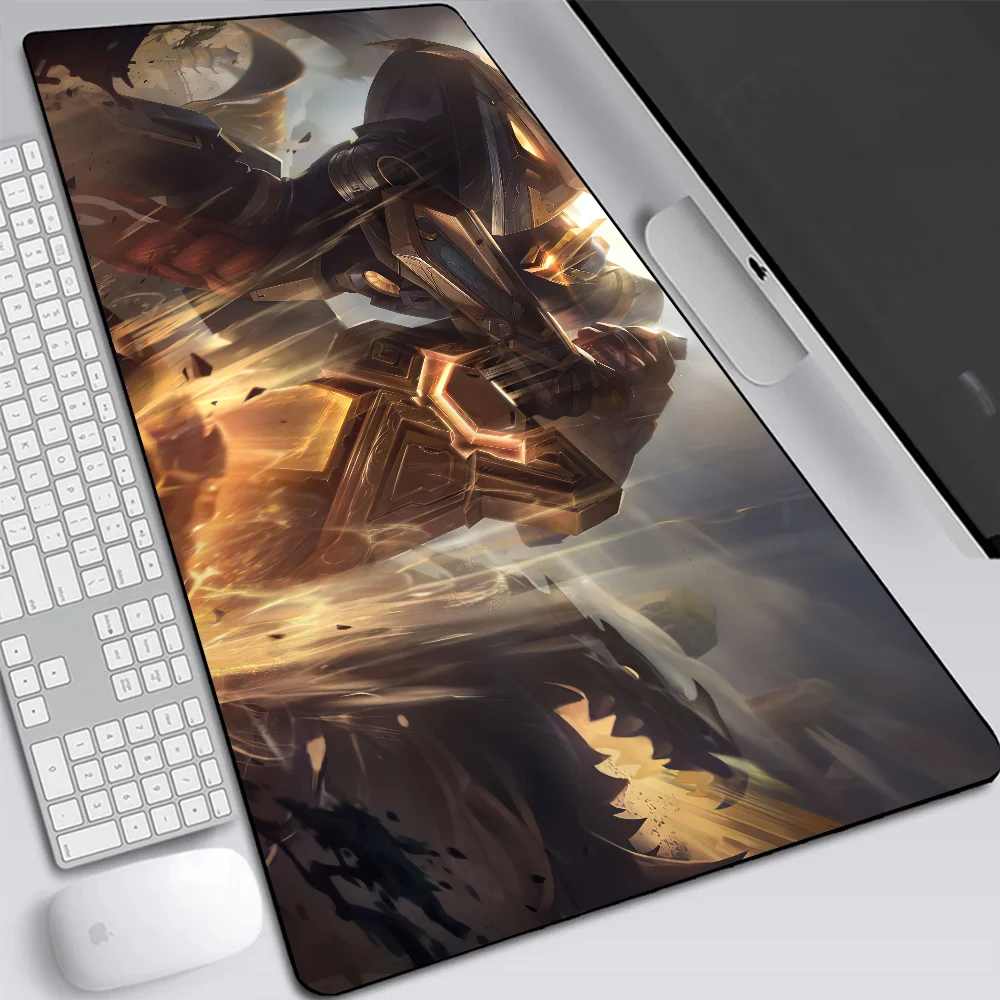 Большой игровой коврик для мыши League of Legends Garen компьютерный ноутбука клавиатуры