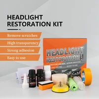 5ml auto head light restoration polish kit headlamp polisher oxidation liquid long lasting protection remove fog fading for car