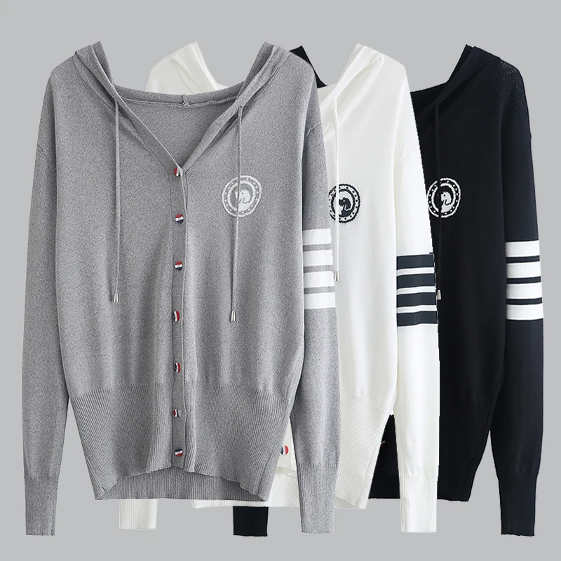 

Свитер Y2k, кардиган, корейская мода, новая модель 2023, Женские топы с длинным рукавом, роскошная дизайнерская вязаная одежда, тонкая одежда