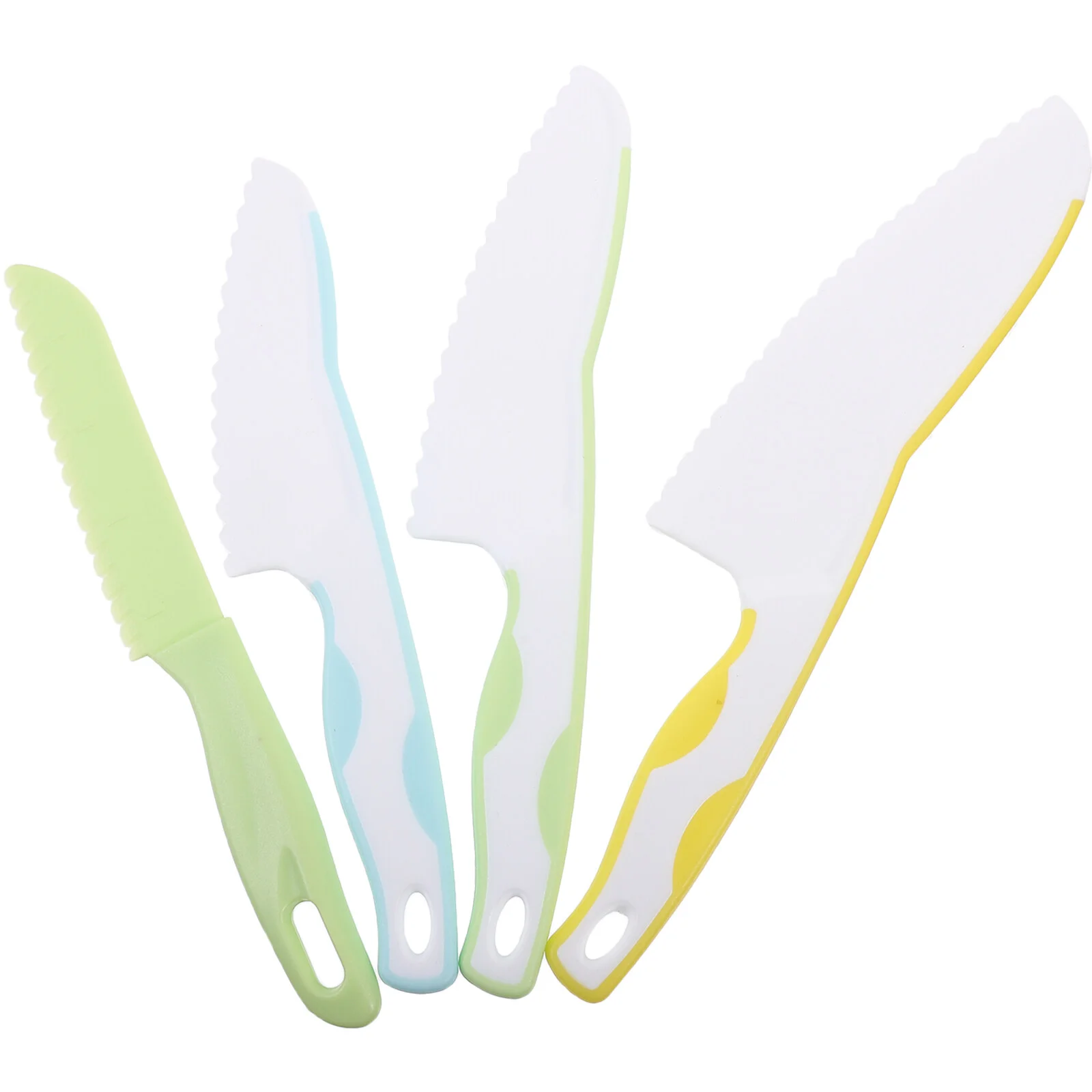 

Пластиковый многоразовый Режущий инструмент для овощей, маленьких фруктов, Детские Портативные резаки для детского сада, цветные