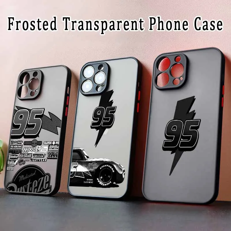 Фото Чехол для телефона Cars L-Lightning M-McQueen для Oppo Reno14 Reno13 Reno8 Reno7 Reno6 Reno5 Reno4 Reno3 Reno2 T F Pro 4G 5G Задняя крышка №1