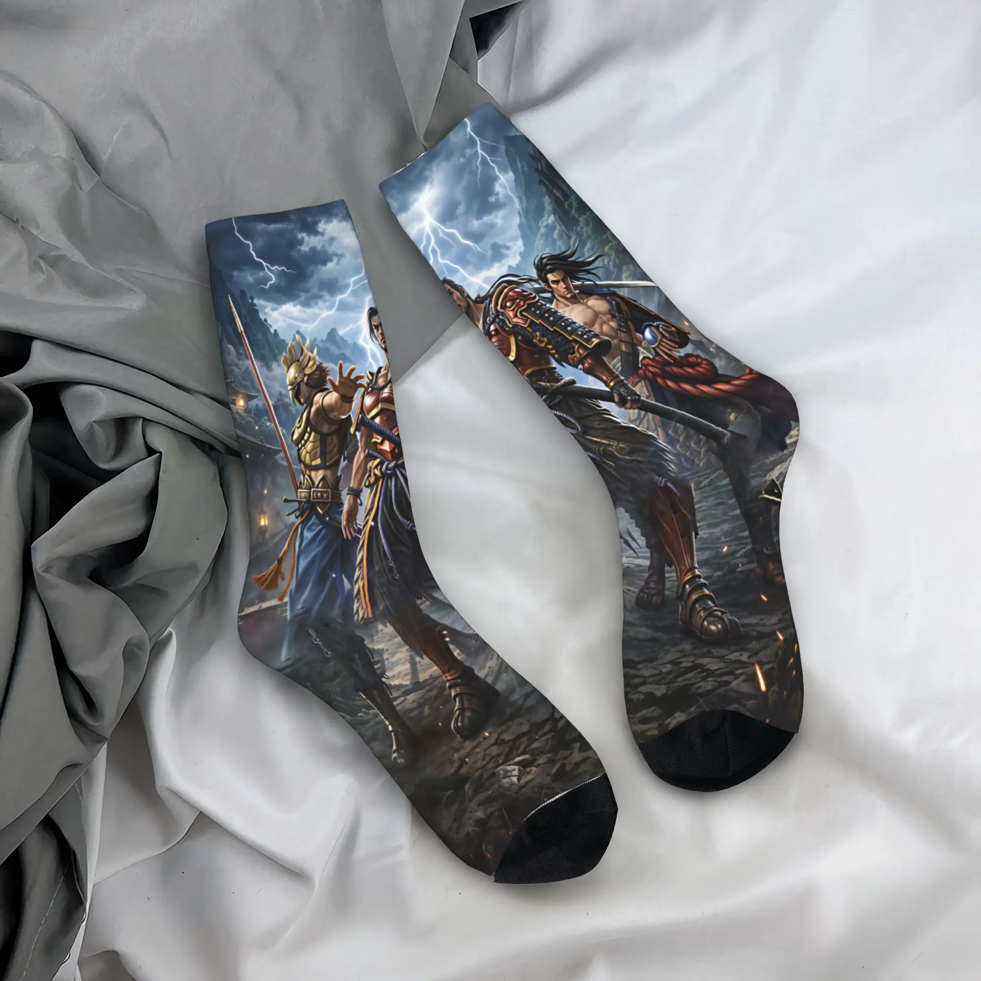 Фото Носки Soulcalibur: Дышащие, противоскользящие, современные, для мужчин, для весеннего альпинизма №1
