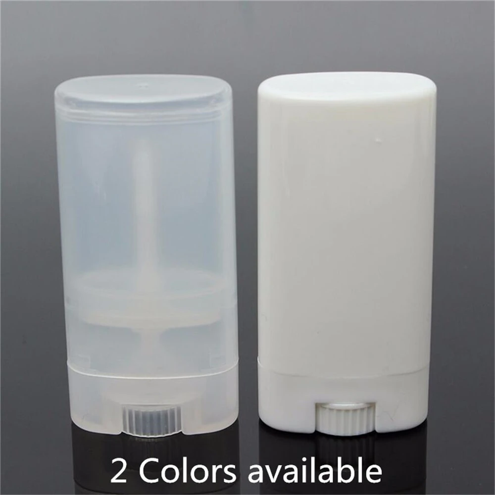 

10pcs 20ml Lip Balm Tube Lip Gloss Lipstick Tubes Empty Perfume Deodorant Containers Plastic Refillable Bottle Makeup Container