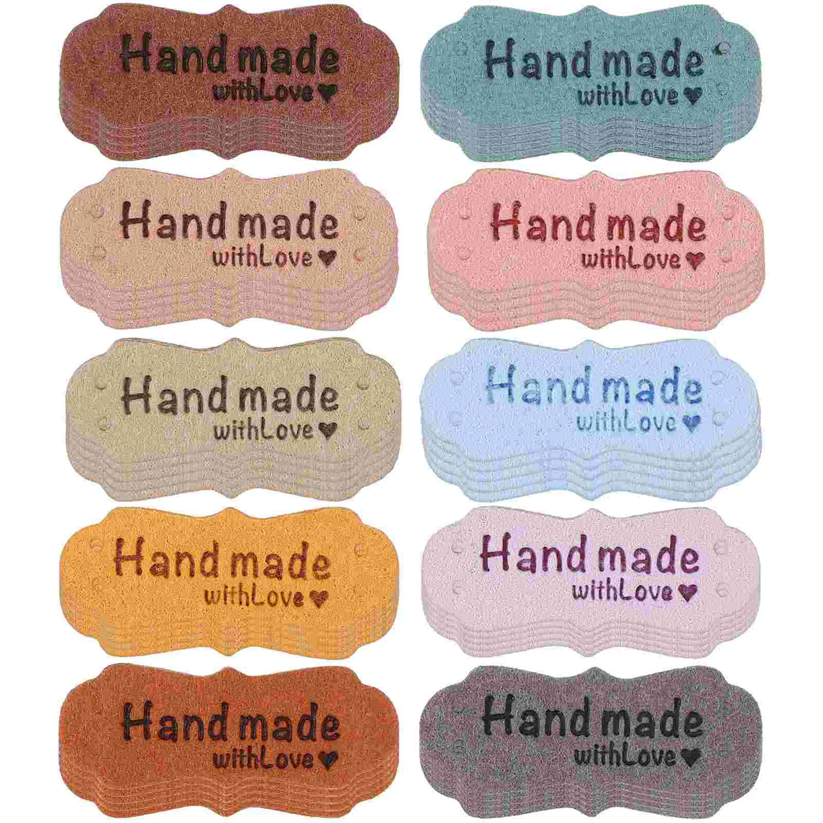 

Tags Handmade Labels Label Tag Pu Crochet Love Sew Clothes Embellishment Diy Accessories Made Sewing Knitting Embossed Clothing