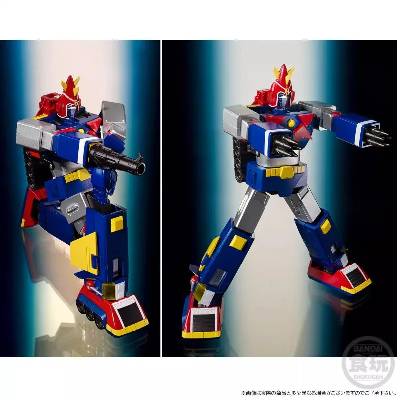 Фото BANDAI оригинальная суперэлектромагнитная машина SMP Voltes V робот SP набор специальное издание съемная сборная модель подарочная игрушка №5