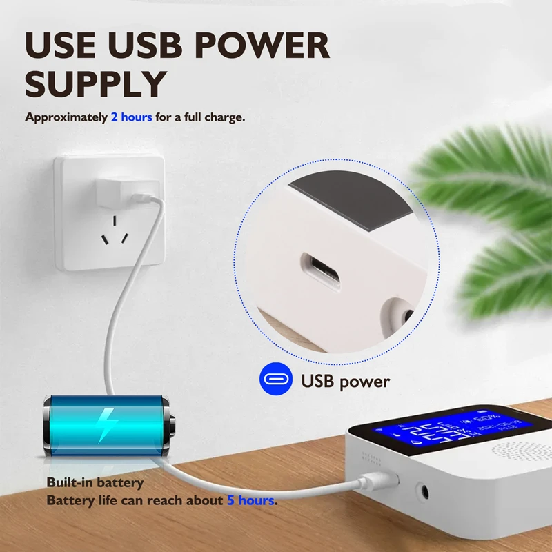 Wi-Fi датчик температуры-гигрометра с зондом влажности комнатного термометра