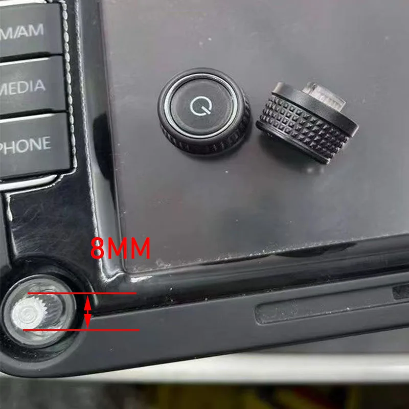 Кнопка переключения экрана радио GPS для VW Tiguan 5N R-Line Sharan Scirocco Touran Passat B7 CC Beetle RSN315 RNS510