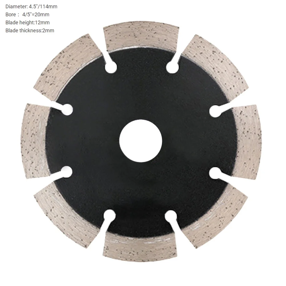 1 Pc Circular Saw Blade 114mm 20mm Bore Diamond Blade For Mortar Removal Grout Repair Brick Cutting Renovation Power Tools