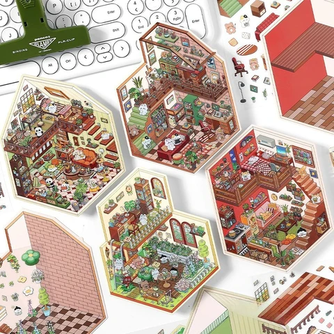 Набор наклеек "Мой маленький домик"