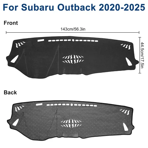 Чехол на приборную панель с левым рулем, автомобильный коврик, анти-УФ-защитный коврик, солнцезащитный козырек, коврик для приборной панели Subaru Outback Wagon 6GEN AWD Sport Touring 2021-2025