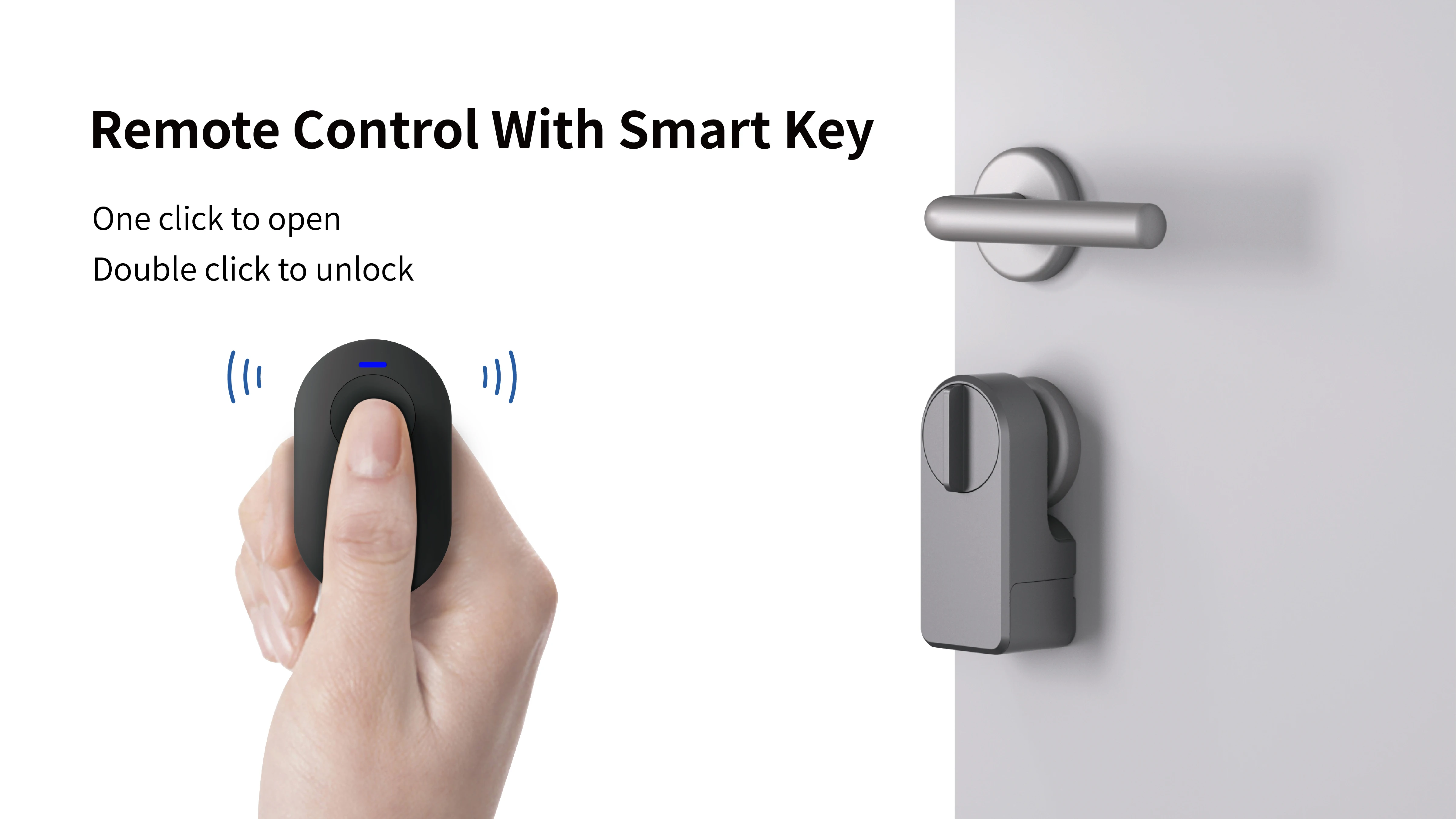 GIMDOW smart door lock Digital Password Bluetooth-compatible Intelligent Sticker Installation Tuya Smart  Electronic Door Lock images - 6
