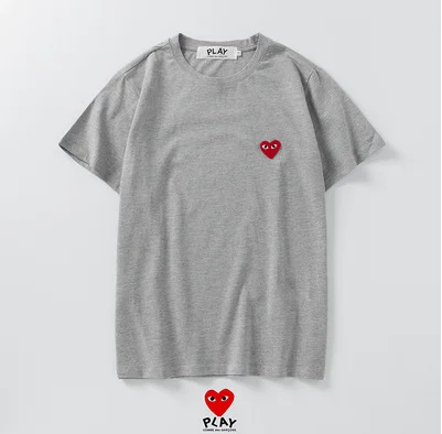 

PLAY New Unisex Letter Printed Fashionable Short Sleeve All-match Simple T-shirt