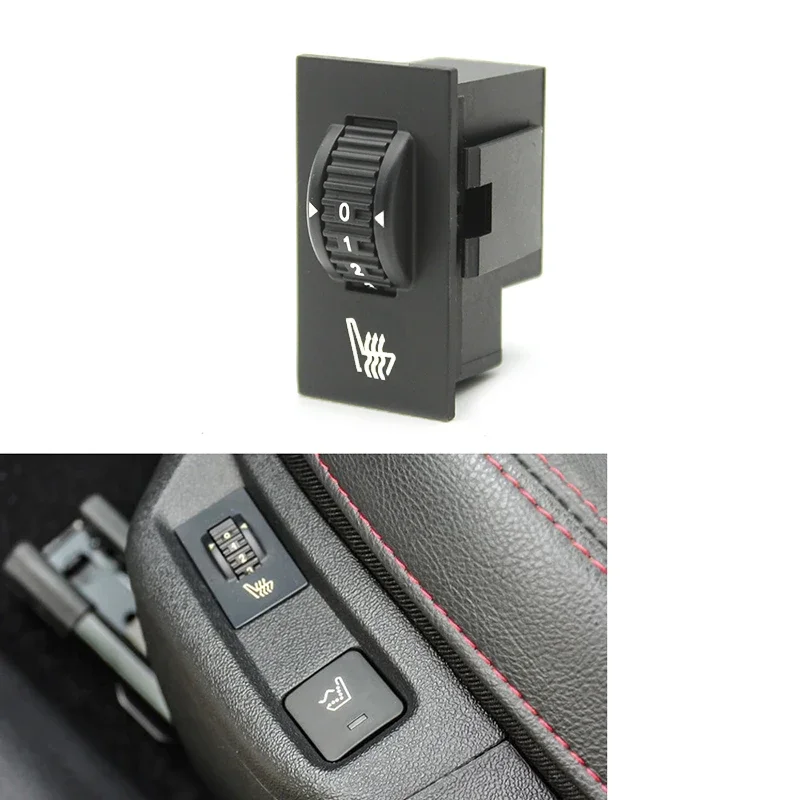 

Переключатель подогрева автомобильного сиденья, кнопка управления подогревом для Peugeot 207 308 407 508 607 807 RCZ для Citroen C5, автоаксессуары