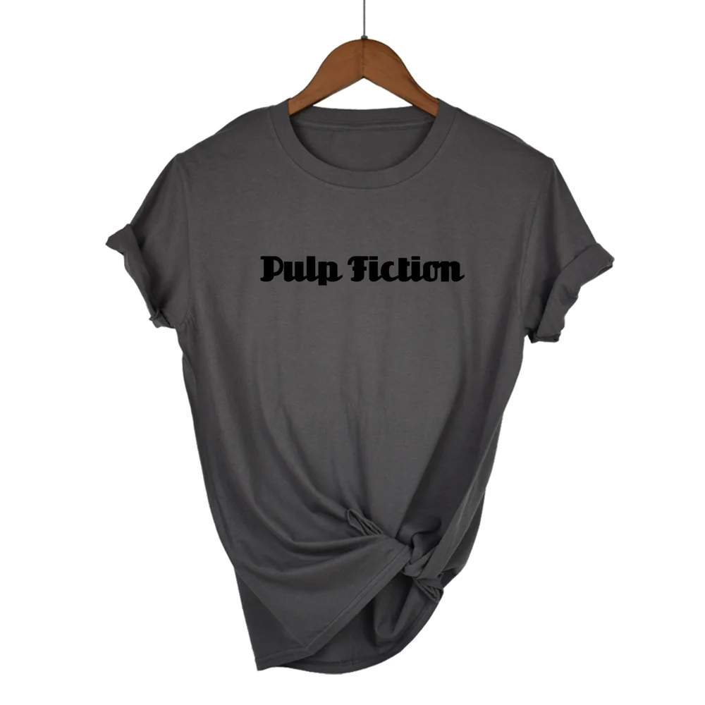 Новая женская футболка из фильма Криминальное чтиво Harajuku Ullzang 90-х годов корейская