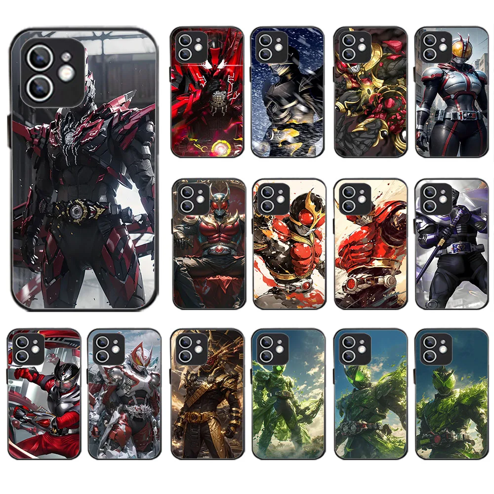 Черный силиконовый чехол для OPPO Reno 2 5 6 7 8 10 Zoom Lite Max WDA-19 Kamen Rider