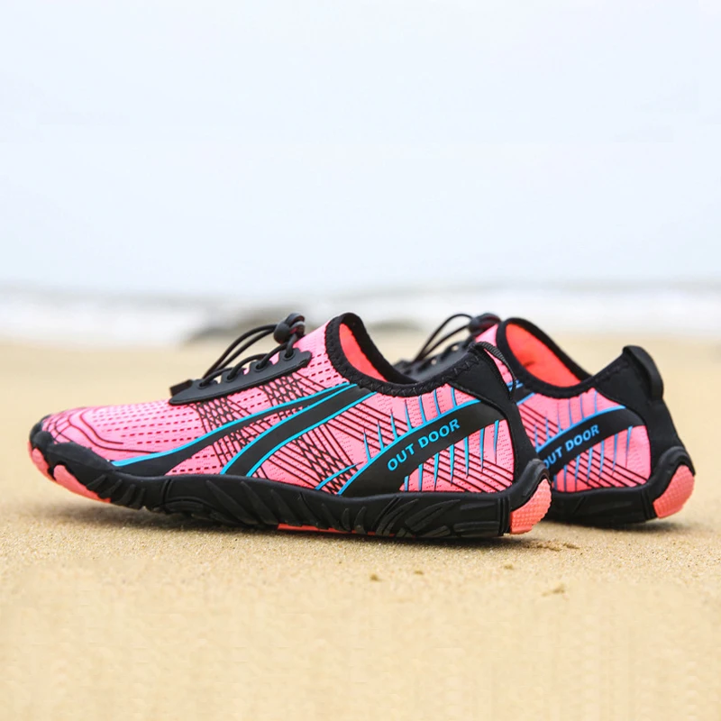 2023 Unisex Outdoor Swimming Deep-sea Snorkeling Drift Rowboat Sea Surfing Running Fitness Yoga Anti-Slippery Wading Shoes