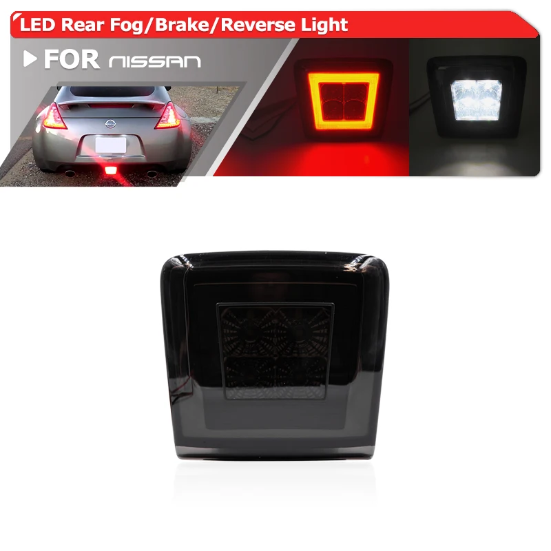 

Светодиодные противотуманные светильник 3-в-1 для Nissan 370Z 09-20 Juke Nismo 13-17 Sentra Nismo 17-Up