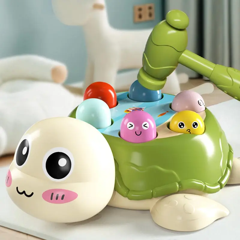 

Baby Musical Toy Whack-A-Mole Hammer 0 12 24 Months Kids Beat Animal Early Educational for Boys 1 Year Toddler Music Game Toy