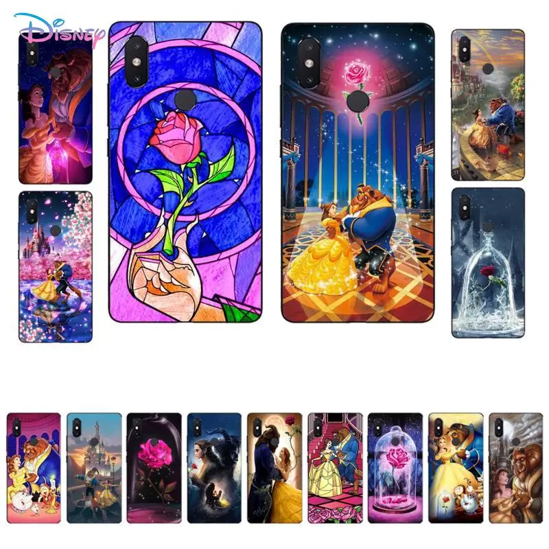 

Disney Beauty and the beast Phone Case for Xiaomi mi 8 9 10 lite pro 9SE 5 6 X max 2 3 mix2s F1