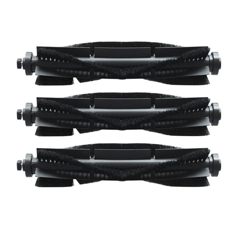 

3 Pcs Main Brush for 360 S7 S5 Robot Vacuum Cleaner Spare Parts,Black