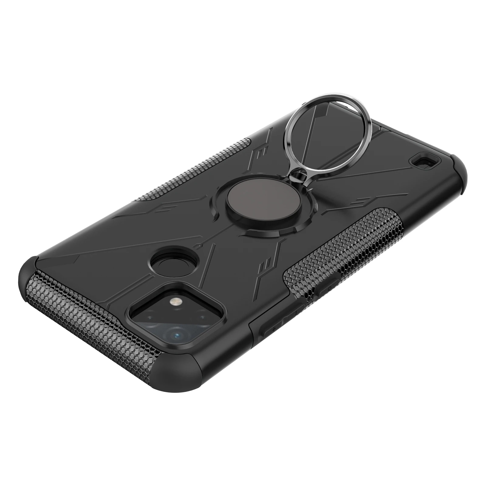 Shockproof Cover For Realme C21Y Case Realme C21Y Cover 6.5 inch Hard Holder Back Protective Bumper For Realme C21Y C20 C21 C25Y