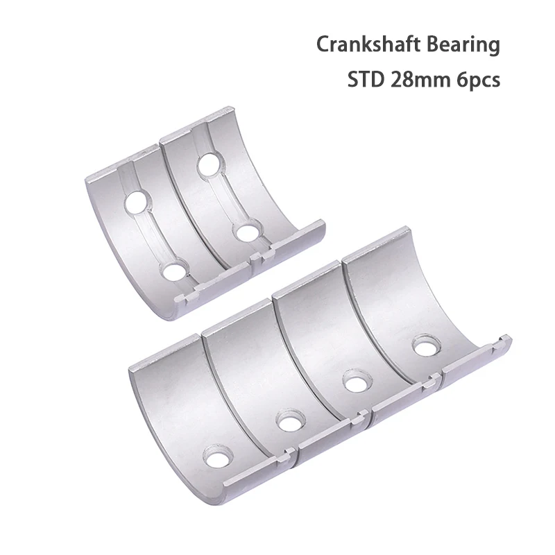 

Для KAWASAKI NINJA 250 300 EX250 EX300 ZZR250 GPZ250 EL250 GPX250 STD 30 мм шатунный подшипник 28 мм комплект подшипников коленчатого вала