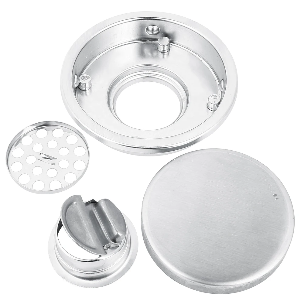 

Stainless Steel Round Shape Odor-resistant Floor Drain for Home Bathroom Kitchen Balcony Use floor floor floor floor