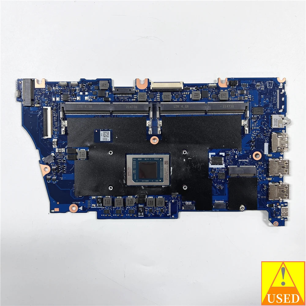 

USED Laptop Motherboard DA0X9QMB8E0 FOR HP Probook 455 G8 with RY2EN 5 5600U CPU Fully Tested 100% Work