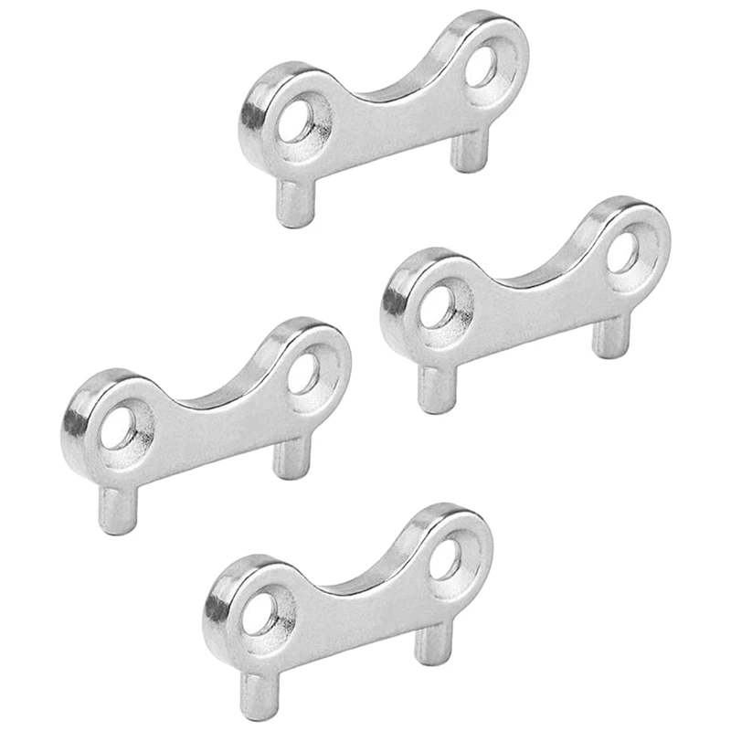 

4 PCS Marine Boat Gas Cap Key Stainless Steel Gas Water Fuel Tank Fill Filler Tool Marine Yacht Boat Accessories