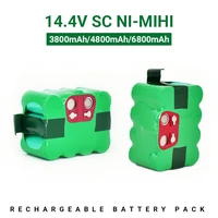 14 4v sc ni mh rechargeable battery pack 6800mah vacuum cleaner sweeping robot for kv8 xr210 xr510 xr210a xr210b xr510b xr510d