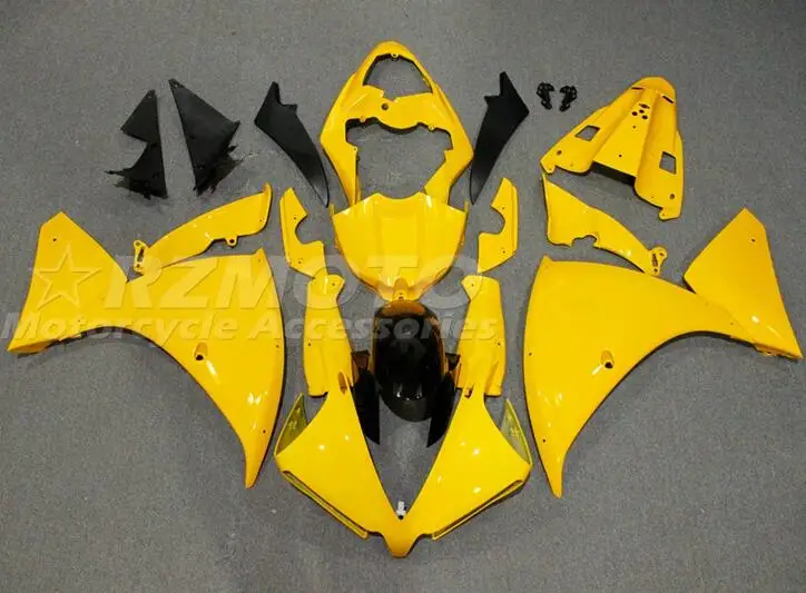 

New ABS Fairings Kit For Yamaha YZF R1 2012 2013 2014 12 13 14 motorbike ABS Fairing Bodywork Set High quality Yellow