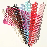 1pcbag fishbone wave hair braiding tool 6 color women girl wave hair disk device hair twist styling tool