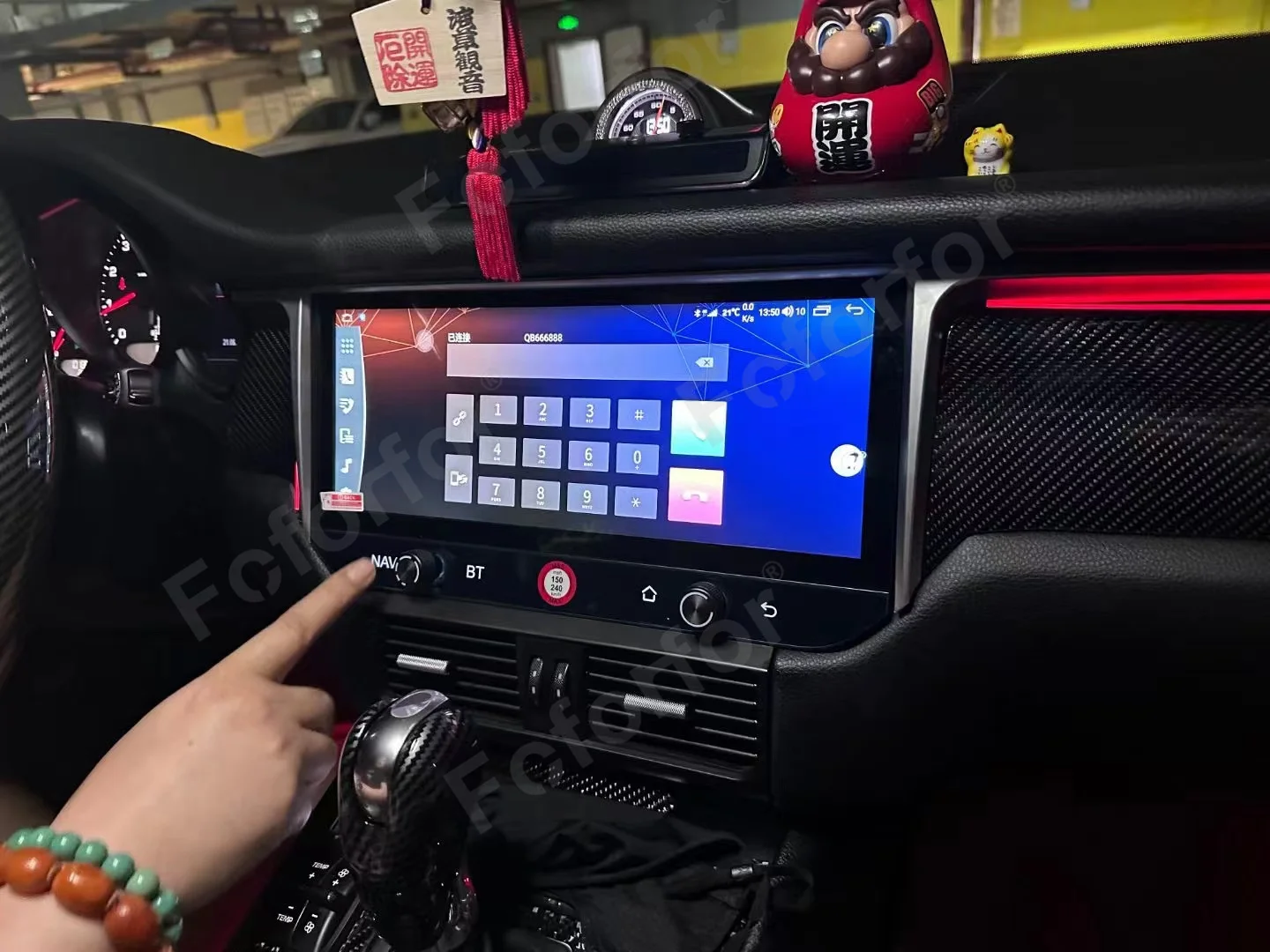 4G LTE 12 3 'ɺndroid радио для Porsche Macan 2010-2017 Автомобильный GPS-навигатор