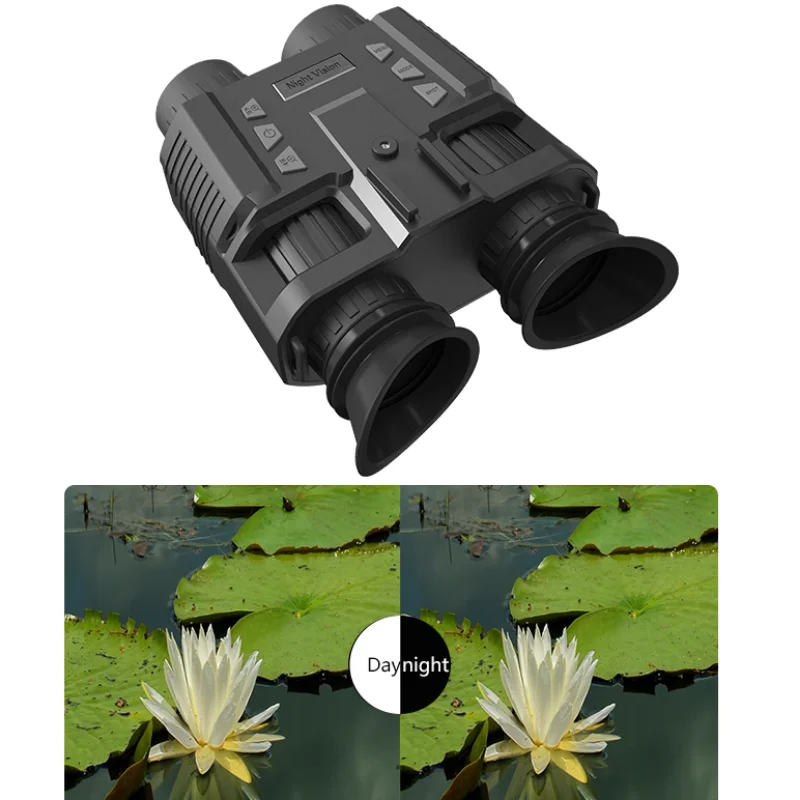 Фото Dsoon Night Vision очки-бинокль NV8000 инфракрасное цифровое Крепление на голову со встроенной батареей, перезаряжаемое оборудование для охоты и кемп... №3