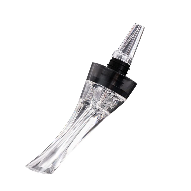 

F63A Quick Aerating Pourer Plastic Red Enhance to Great Wine Instantly Creative Gift Quickly Release the Aroma and Flavor