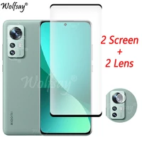 full cover tempered glass for xiaomi 12 screen protector for mi 12 pro 12 ultra note 10 11 lite camera glass for xiaomi 12 glass
