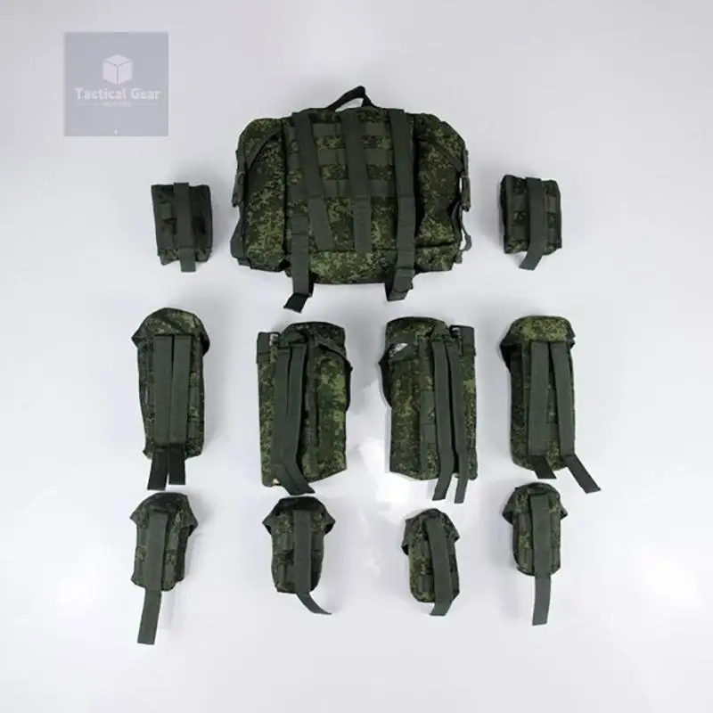 Набор аксессуаров для тактического шутера Molle 6B45 EMR Боковая Сумка жилета зеленый