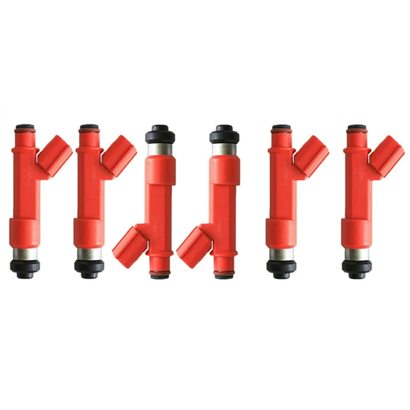 Новый-6 шт./лот топливная форсунка 1001-87F90 E85 850Cc для двигателя Toyota Supra 1Jzget 2JZGTE