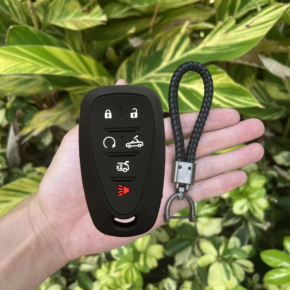Силиконовая крышка для автомобильного ключа с 6 кнопками аксессуары Брелока Для