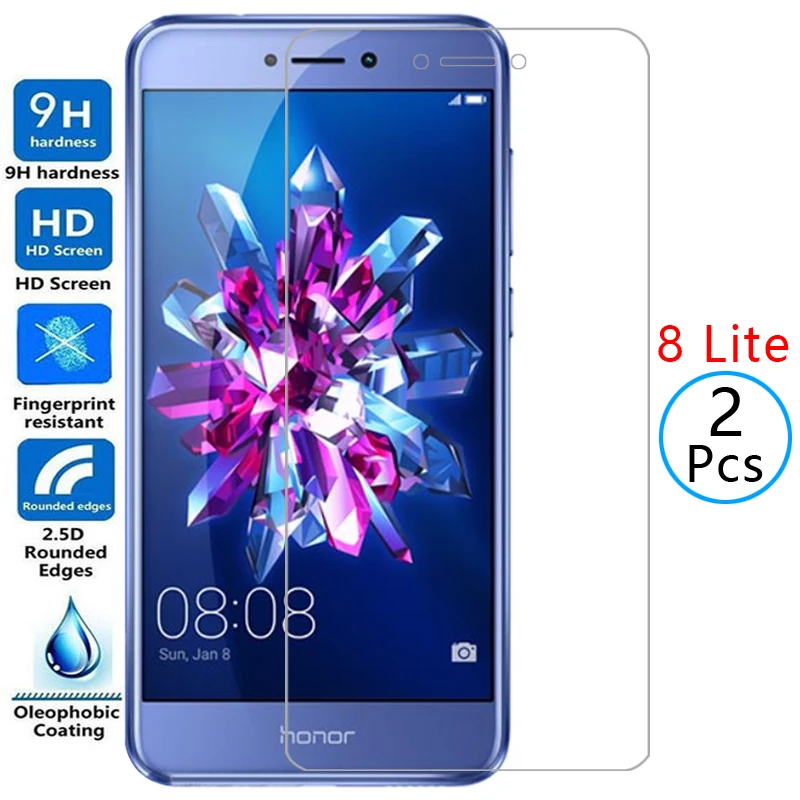 

Защитное закаленное стекло для huawei honor 8 lite, Защита экрана для honor 8lite, honer, onor, hono 8 lite light, 8light, защитная пленка