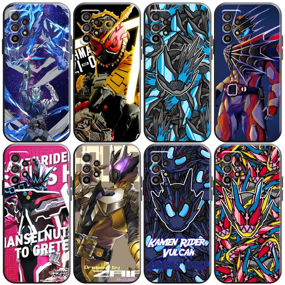 

Cool Kamen Rider Phone Case For Samsung Galaxy S8 S8 PLus S9 S9 Plus S10 S10E S10 Lite Plus 5G Carcasa Back Silicone Cover Soft