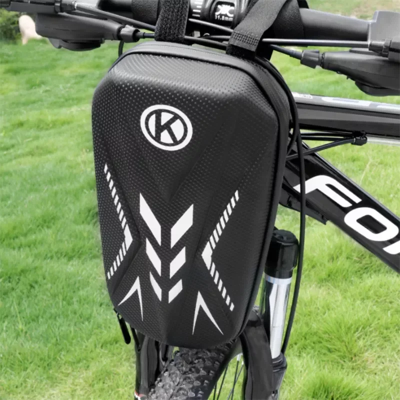 

Bicycle Bag Large Capacity Cycling Head Pack Beam Bag Mtb Road Bike Hard Shell Bag Cycling Front & Beam Storage Pouch