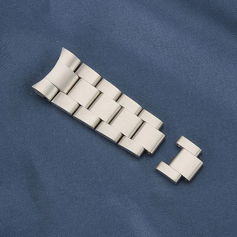 Watch Band For Rolex SUBMARINER DAYTONA Solid Stainless Steel Arc Edge 20mm Watch Accessorie Men Watch Strap Watch Bracelet